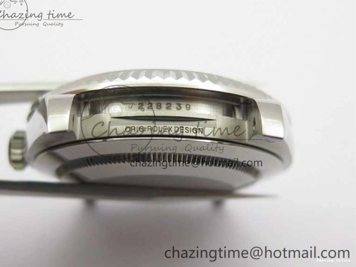 0501 WaterResistant Day Date 40 SS Bp Maker 1:1 Best Edition Tiffany Blue Roman Dial on SS Bracelet A 2549